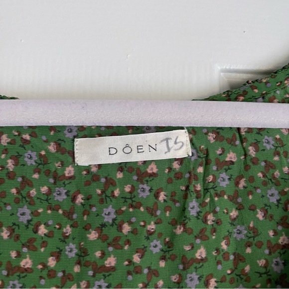 ✨ DÔEN Olive Dress in Green Martha’s Vineyard ✨ - Picture 7 of 9